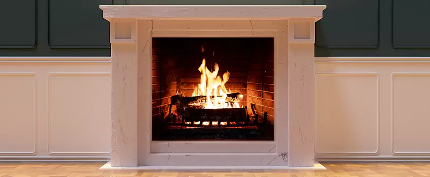 Decorative Electric Fireplace Installation in Waterville, Maine