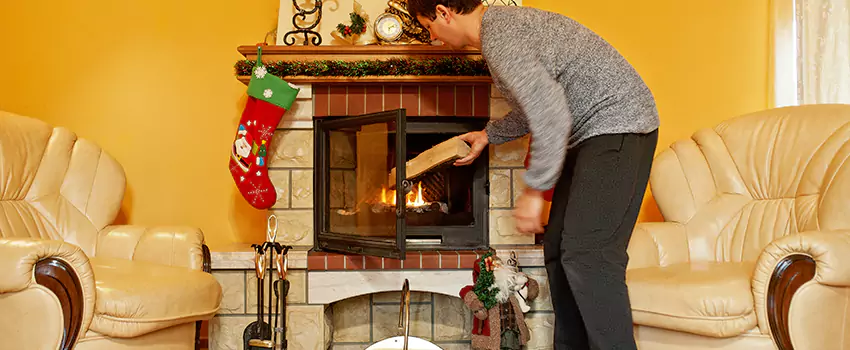 Gas to Wood-Burning Fireplace Conversion Services in Waterville, Maine