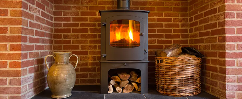 Metal Firebox Installation For Fireplace in Waterville, Maine