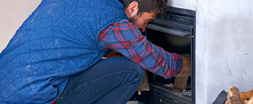 Gas Fireplace Inspection in Waterville, Maine