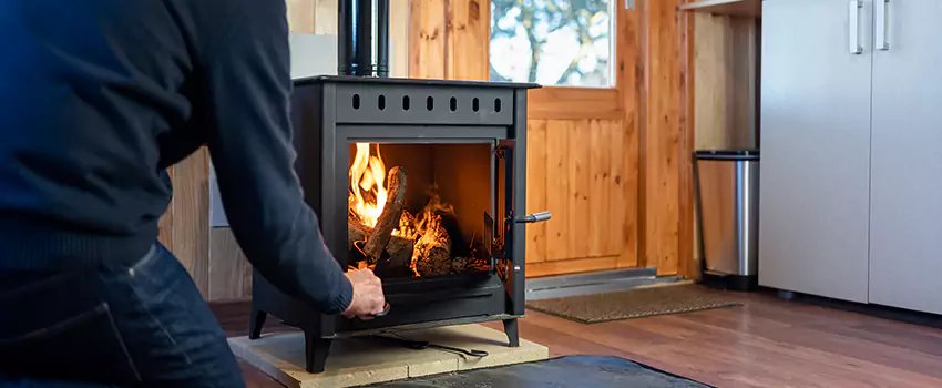 Open Hearth Wood Fireplace Installation in Waterville, ME