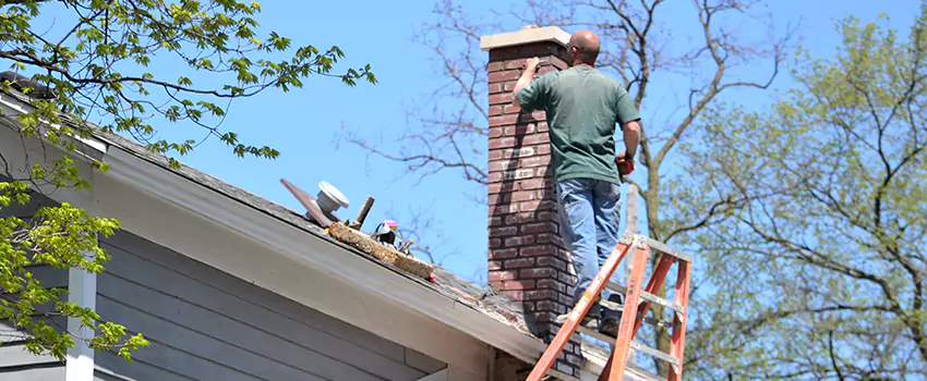 Vinyl and PVC Chimney Flashing Installation in Waterville, ME